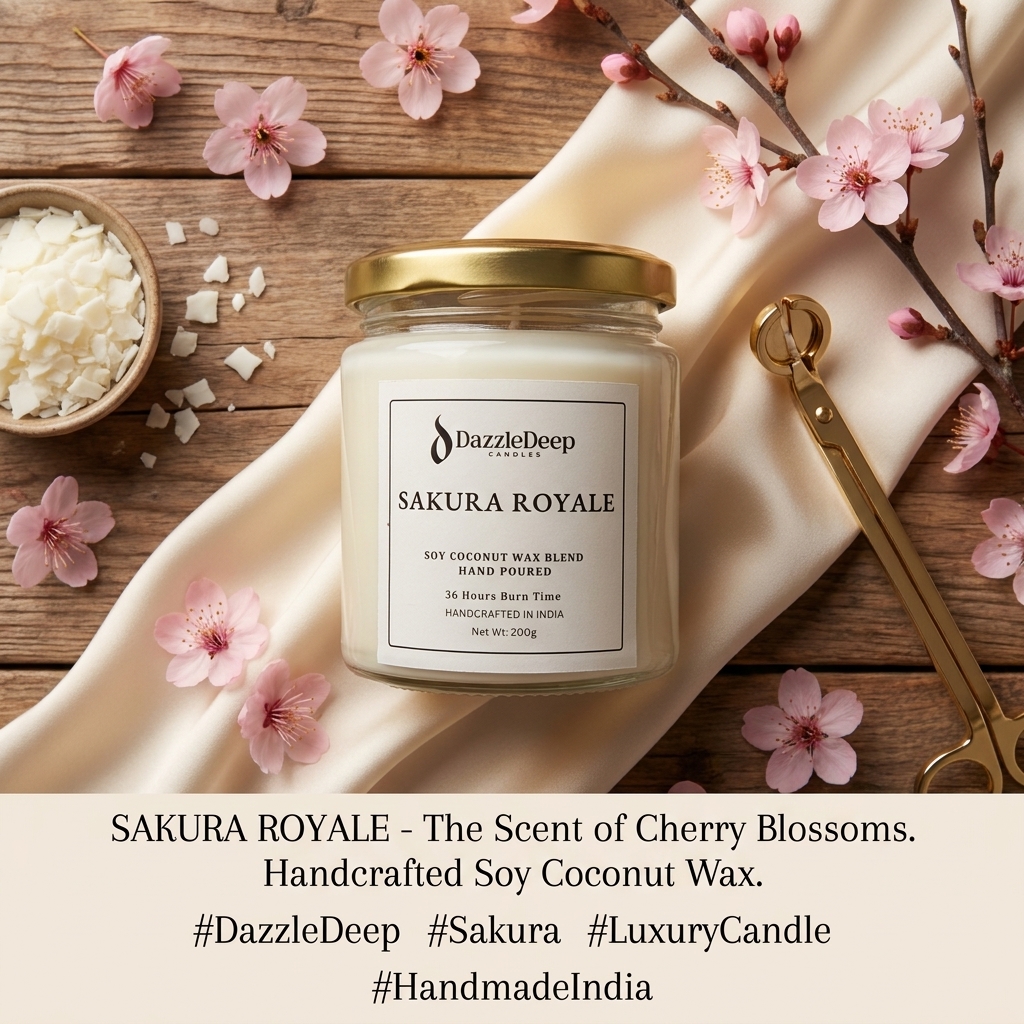 Sakura Royal Scented Candle