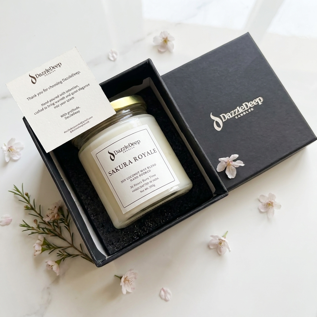 Sakura Royal Scented Candle